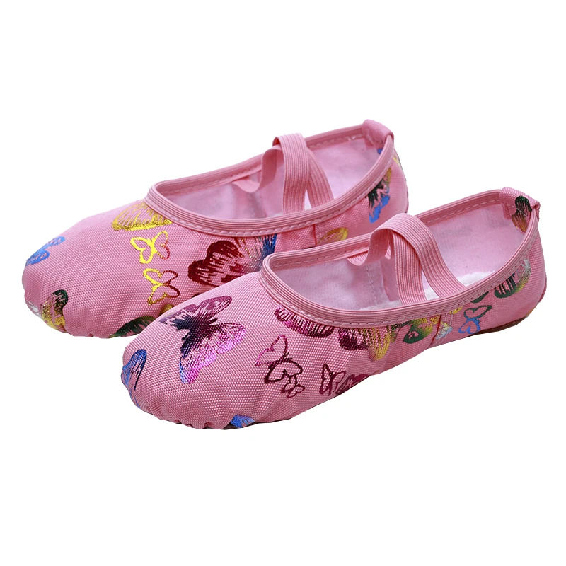 Women'S Xc Shoes - บัลเล่ต์รองเท้าด้านล่างนุ่มเด็กเจ้าหญิงเด็กสาวแห่งชาติฝึกยิมนาสติกดอกไม้ผีเสื้อผู้ใหญ่ฟรีลูกไม้รองเท้าเต้นรำ
