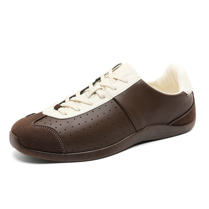 Women'S Shoes Back To School - รองเท้าผ้าใบลำลองผู้ชาย นุ่มสบาย สไตล์เยอรมัน หัวกลม แบบผูกเชือก รองเท้าสไตล์เรโทรสำหรับผู้หญิง