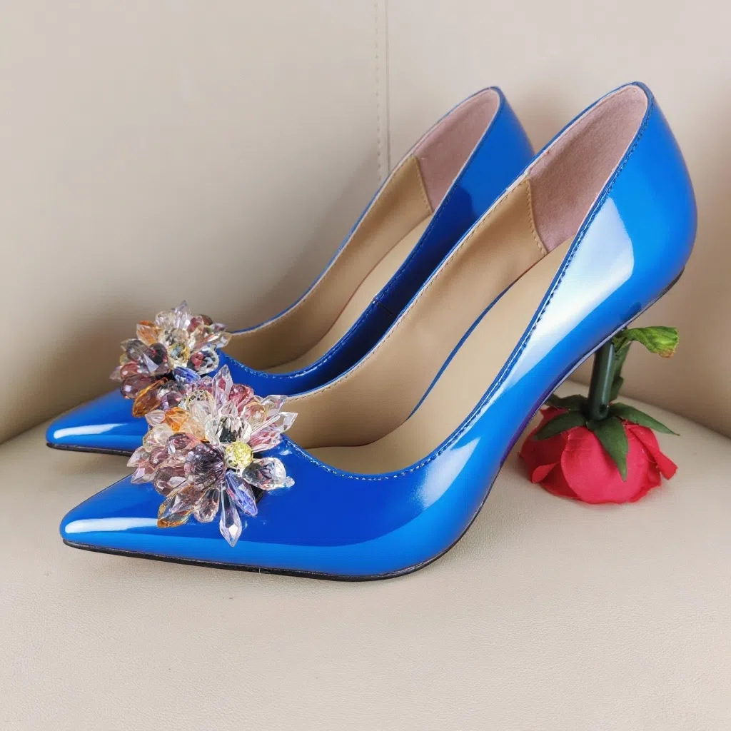 Women'S Shoes Ebay - รองเท้าแตะผู้หญิงสไตล์อีเบย์ ดีไซน์คริสตัลรูปดอกไม้ รุ่น Independent Station