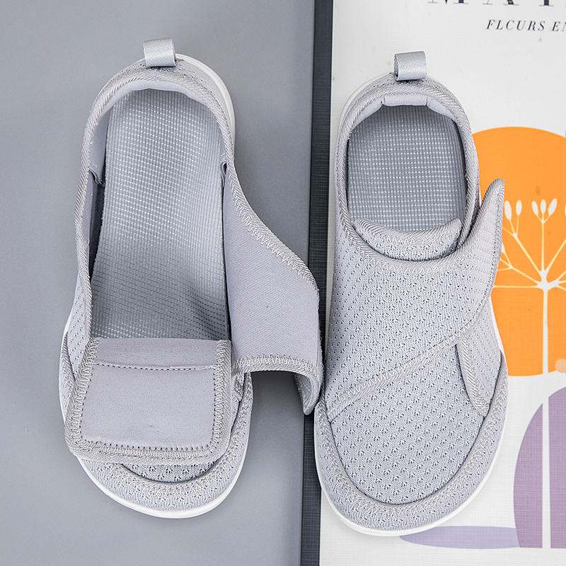 Women'S Shoes With Bunions - รองเท้าเปิดสำหรับผู้สูงอายุ รองเท้าสำหรับผู้ป่วยเบาหวาน รองเท้าสำหรับเท้าบวม เท้าอ้วน นิ้วหัวแม่เท้าเอียง นิ้วหัวแม่เท้าเอียงไปข้างนอก