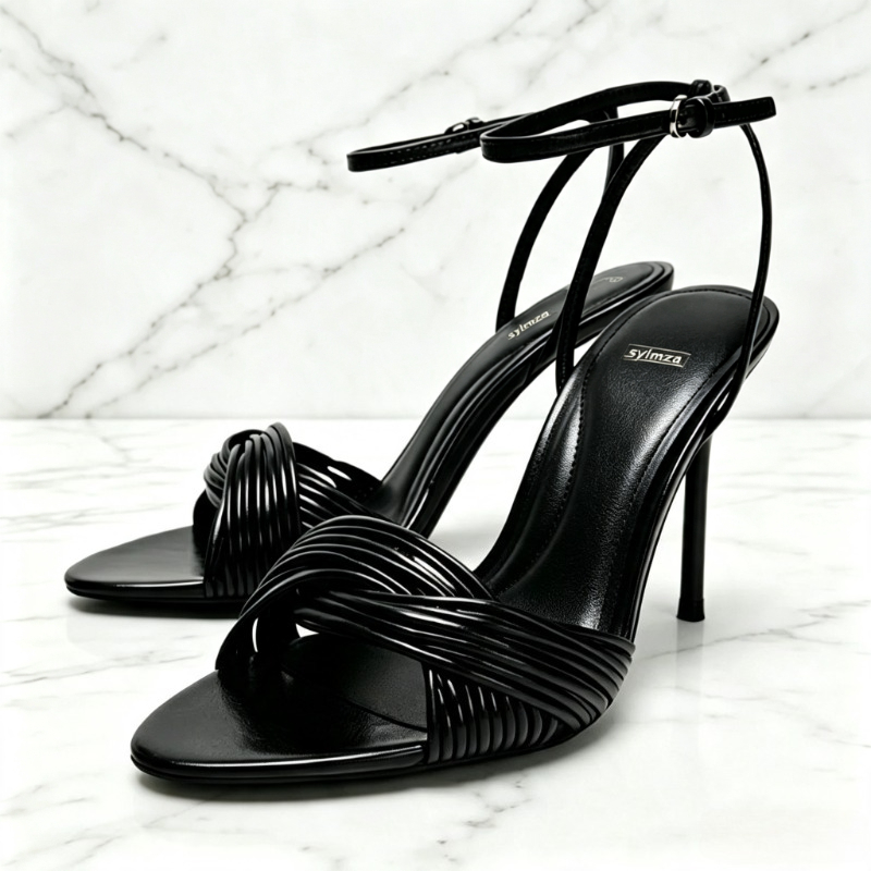 รองเท้าส้นเข็มแบบรัดข้อเท้าเปิ - Women Shoes Brand บทวิจารณ์และราคา