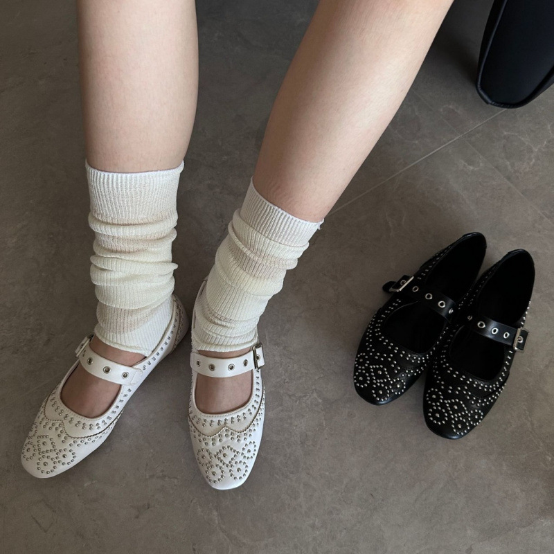 รองเท้าส้นแบนแบบมารี่เจน ดีไซน - Women Shoes Brand บทวิจารณ์และราคา