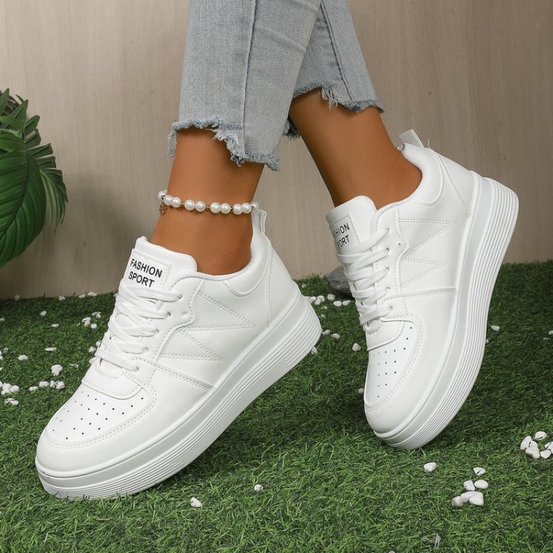 รองเท้าผ้าใบส้นตึกทรงกลมสำหรับ - Platform Sneakers Chunky บทวิจารณ์และราคา