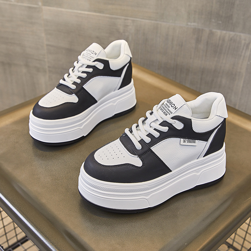 9 ซม.ของแท้หนังใหม่ยี่ห้อ Desi - Platform Sneakers Chunky บทวิจารณ์และราคา