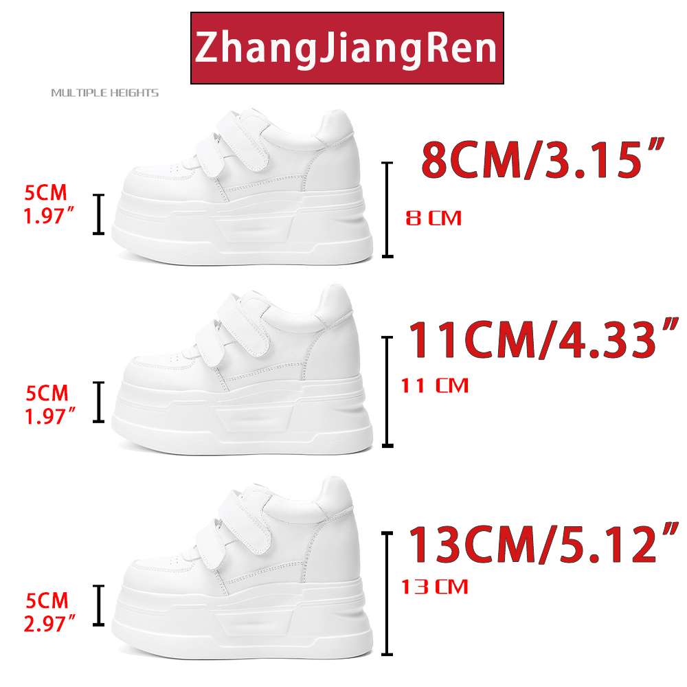 รองเท้าเสริมส้นผู้หญิง ZJR 8-1 - Platform Sneakers Chunky บทวิจารณ์และราคา
