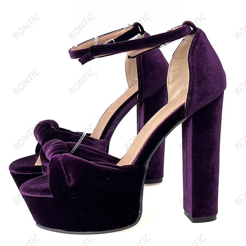 Rontic Handmade ผู้หญิงแพลตฟอร - Platform Sneakers Chunky บทวิจารณ์และราคา