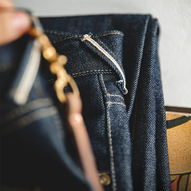 กางเกงยีนส์เดนิมทรงตรง Maden V - Levis Jeans 501 บทวิจารณ์และราคา