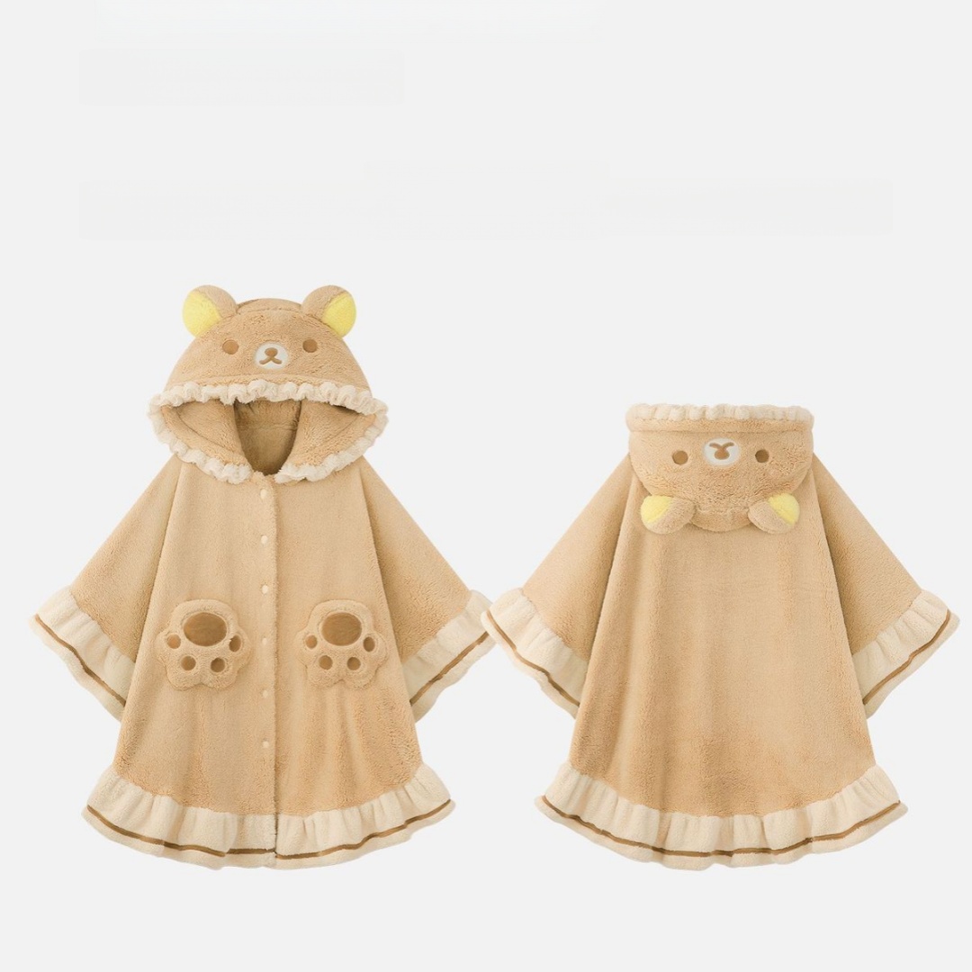 เสื้อคลุมมีฮู้ดลายริลัคคุมะสำห - Women Shoes Xxl บทวิจารณ์และราคา