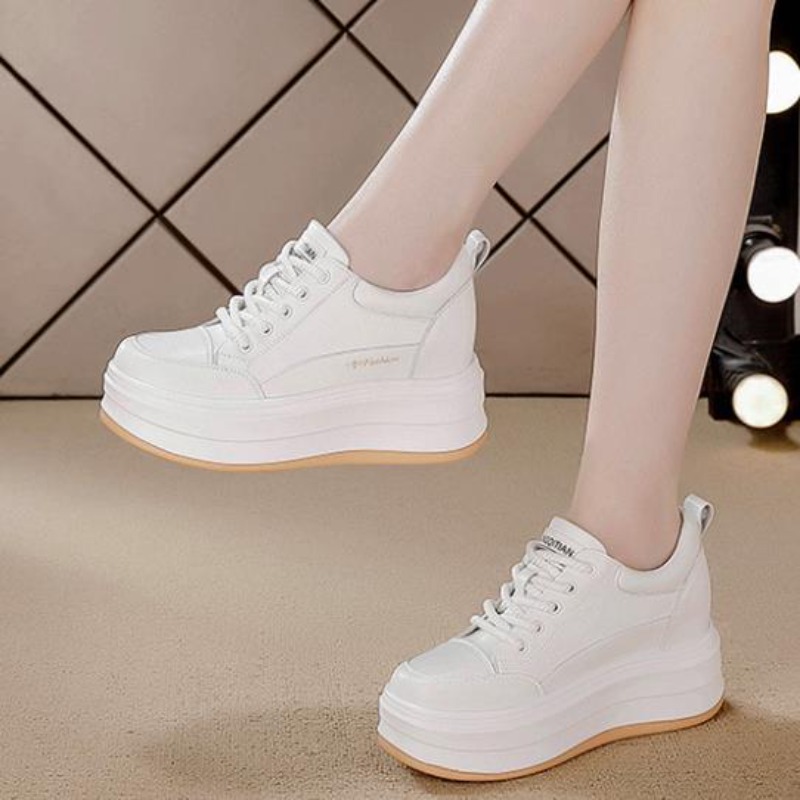 รองเท้าผ้าใบพื้นหนา 8 ซม. ปี 2 - Platform Sneakers Chunky บทวิจารณ์และราคา