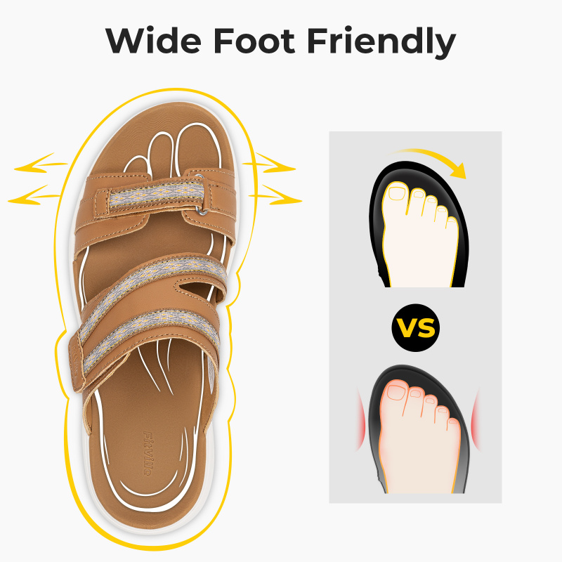 รองเท้าแตะผู้หญิง FitVille แบบ - Women'S Shoes With Bunions บทวิจารณ์และราคา
