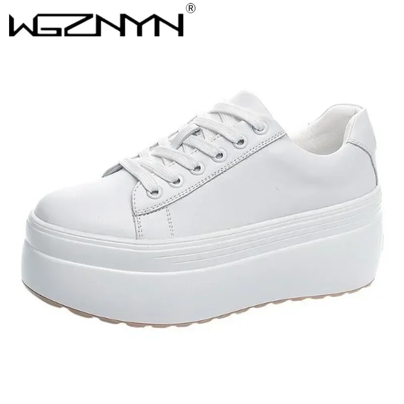 รองเท้าลำลองผู้หญิงหนังแท้สุดห - Platform Sneakers Chunky บทวิจารณ์และราคา