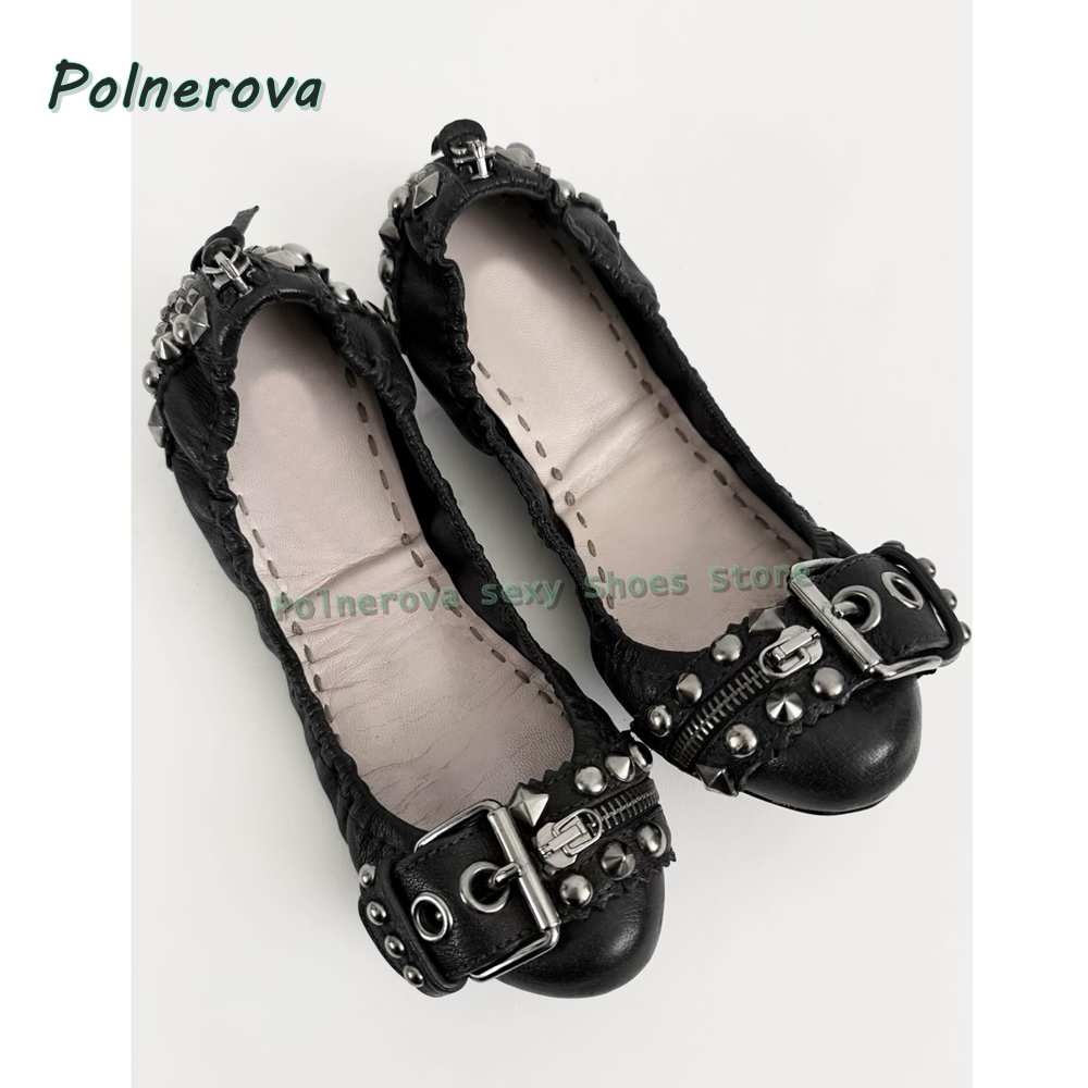 รองเท้าส้นเตี้ยแบบมีซิปประดับต - Women'S Shoes Popular บทวิจารณ์และราคา